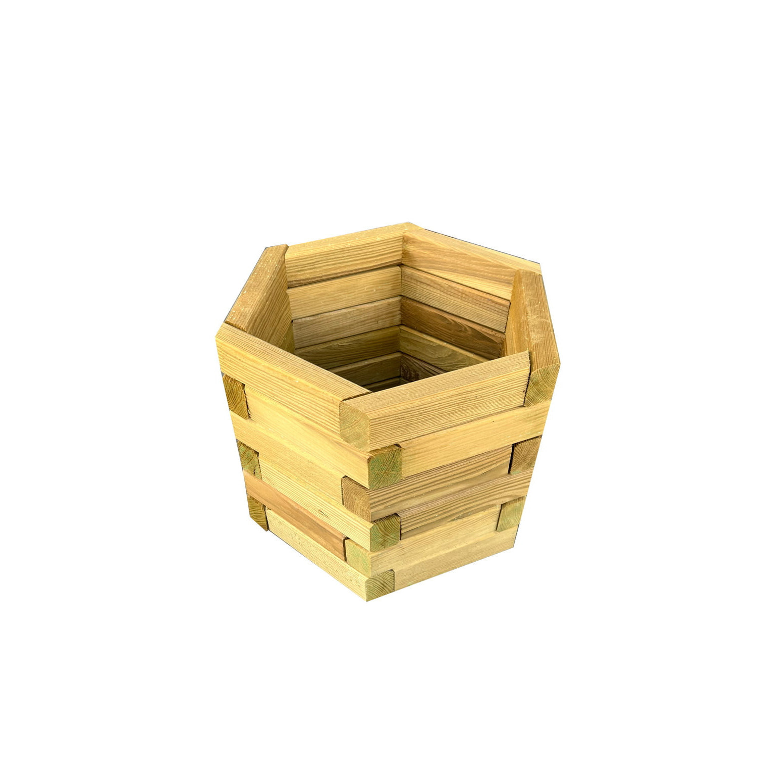 Donica sześciokątna fi 40x33(h) cm