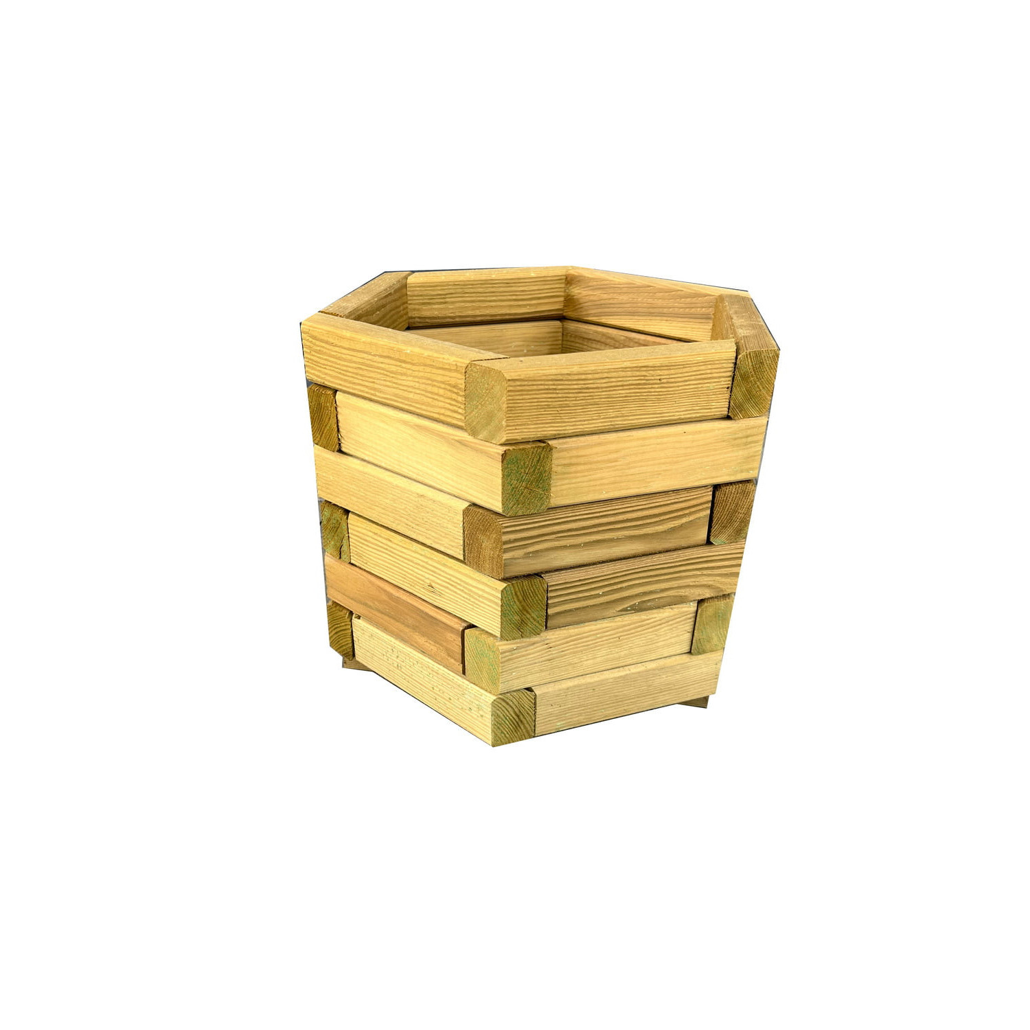 Donica sześciokątna fi 40x33(h) cm