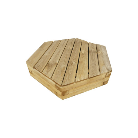 Piaskownica sześciokątna fi 150 cm