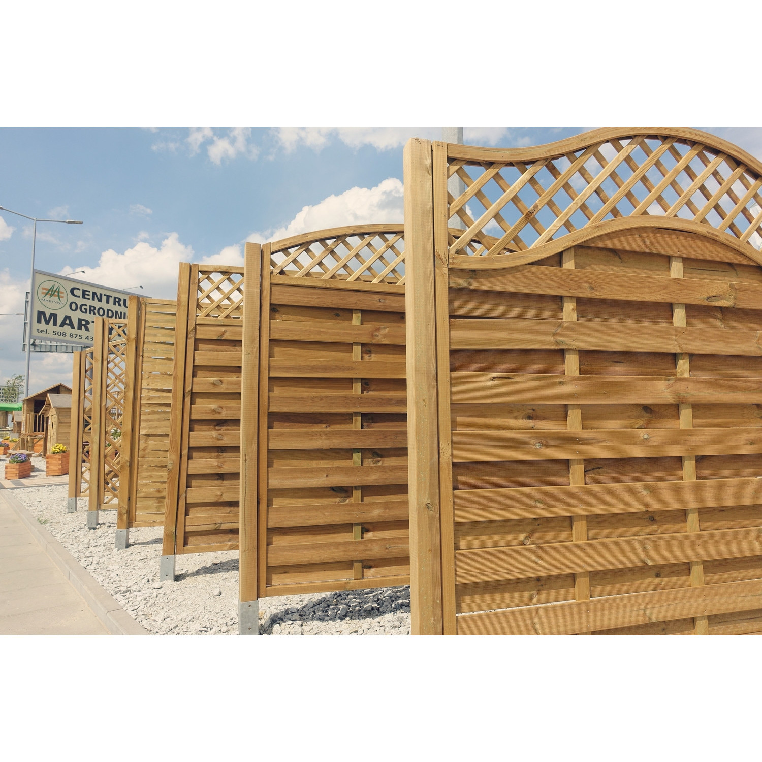 Kantówka strugana 7x7x80 brąz cm