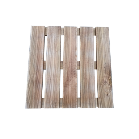 Podest 50x50x3,0 ryflowany (5+3) BRĄZ