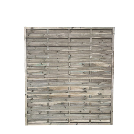 Płot lamelowy prosty 180x200 cm