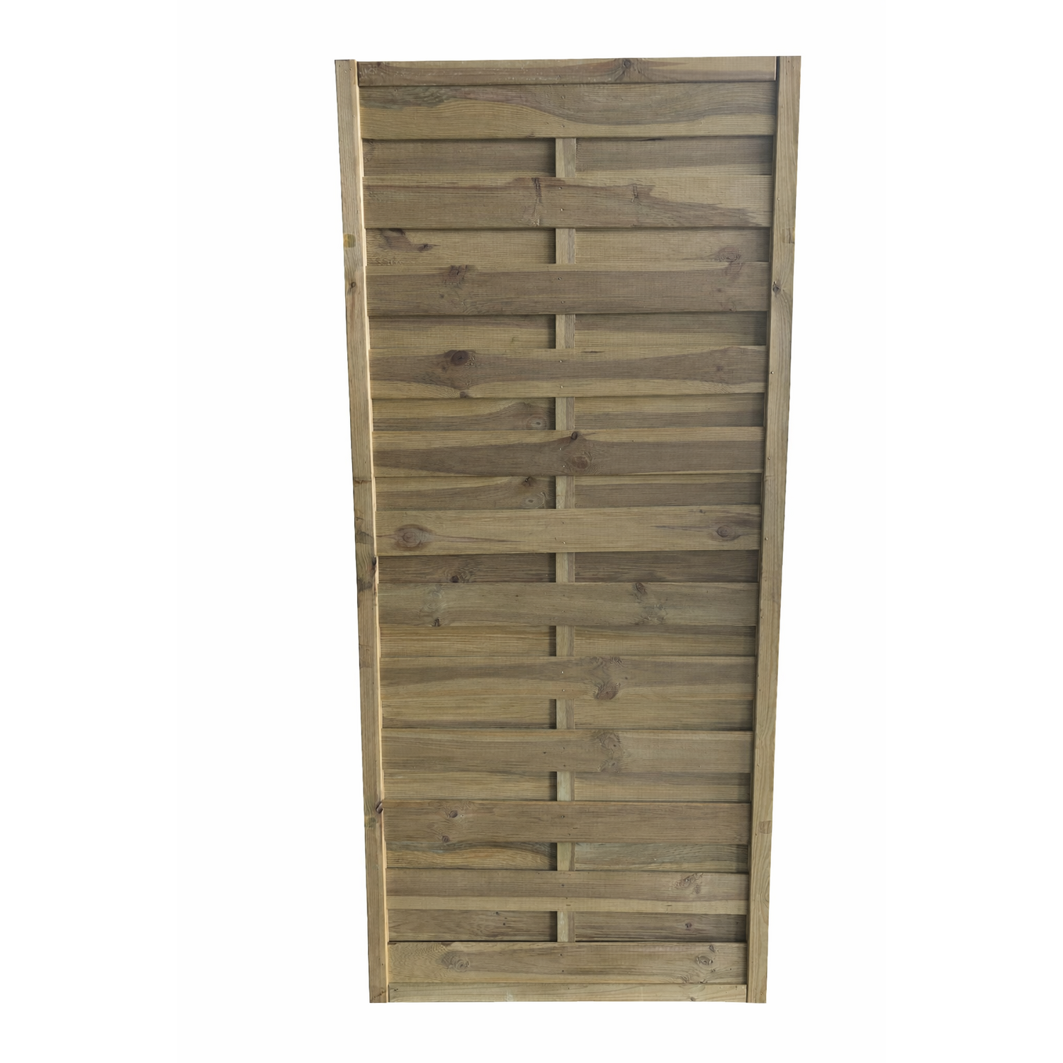 Płot lamelowy prosty 90x200 cm