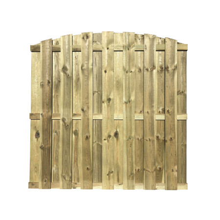 Płot "Cardiff" łuk 180x180/165 cm