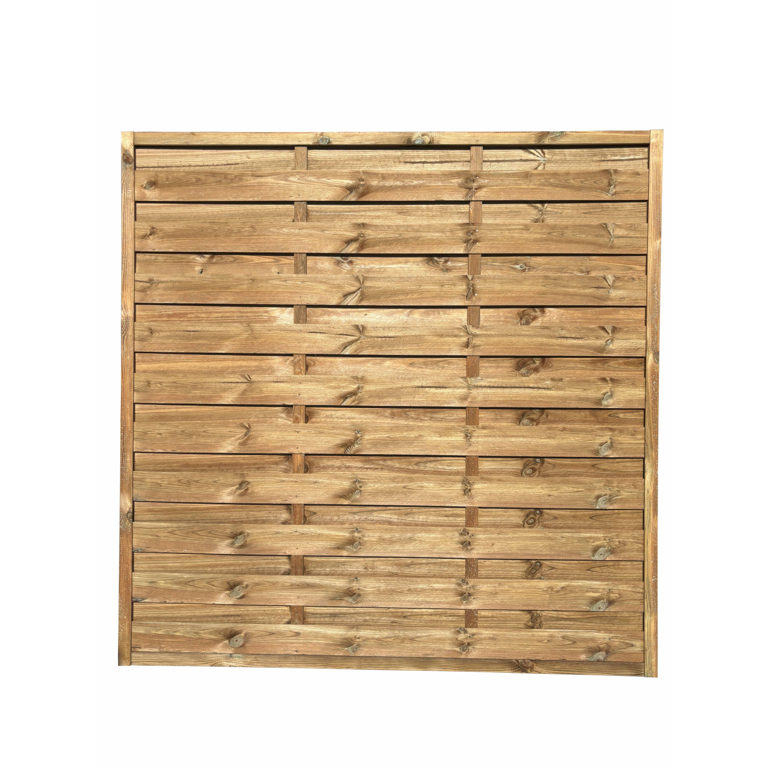 Płot lamelowy "PO" prosty 180x180 cm (eko)