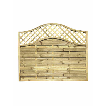 Płot "Aga" 2x fala 180x150/130 cm