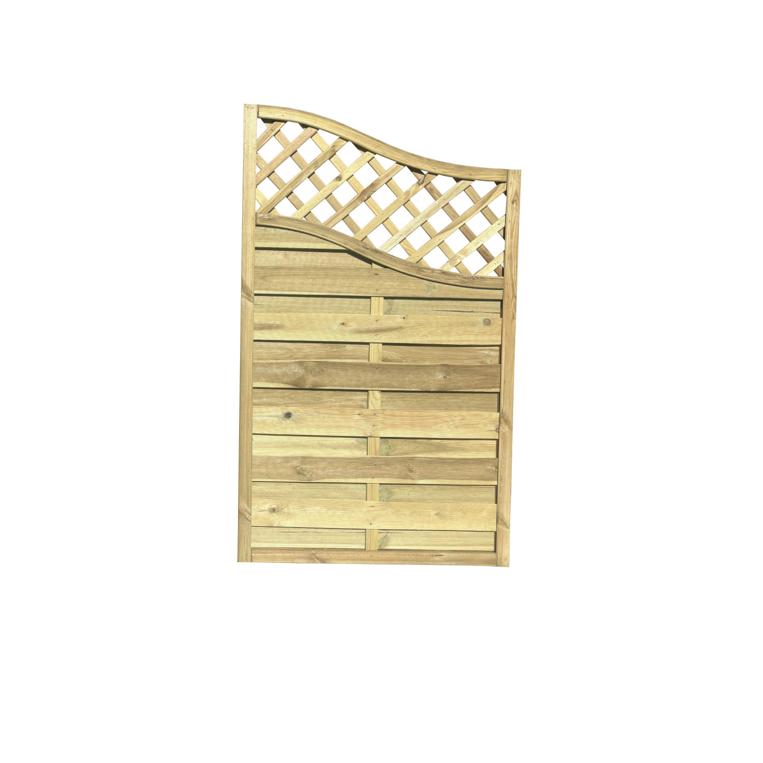 Płot "Aga" 2x fala 90x150/130 cm