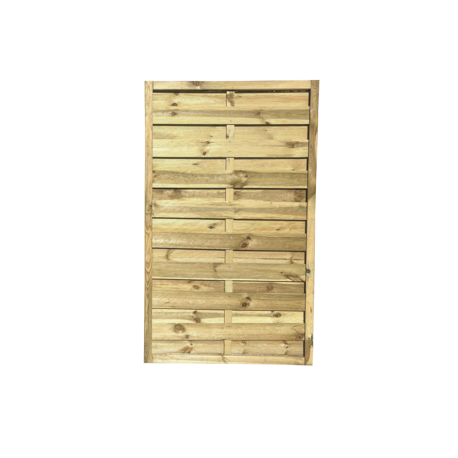 Płot lamelowy prosty 90x150 cm