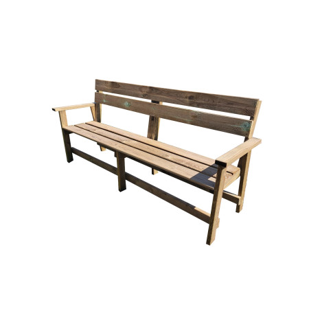 Ławka z podłokietnikiem 180x55