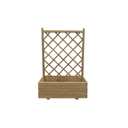 kwietnik z kratką prosty 90x40x135(h) cm