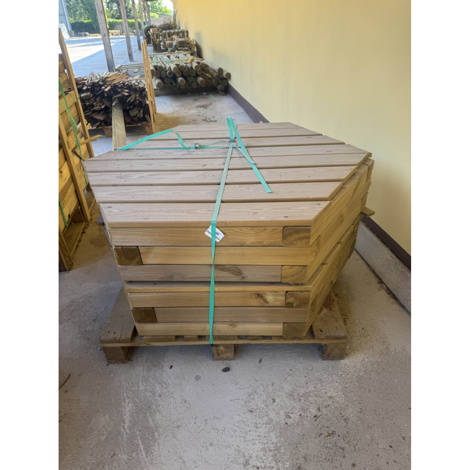 Piaskownica sześciokątna fi 120 cm