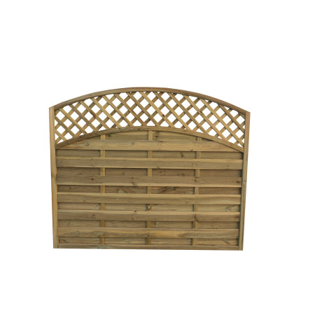 Płot "Olga" 2 x łuk 180x150/130 cm