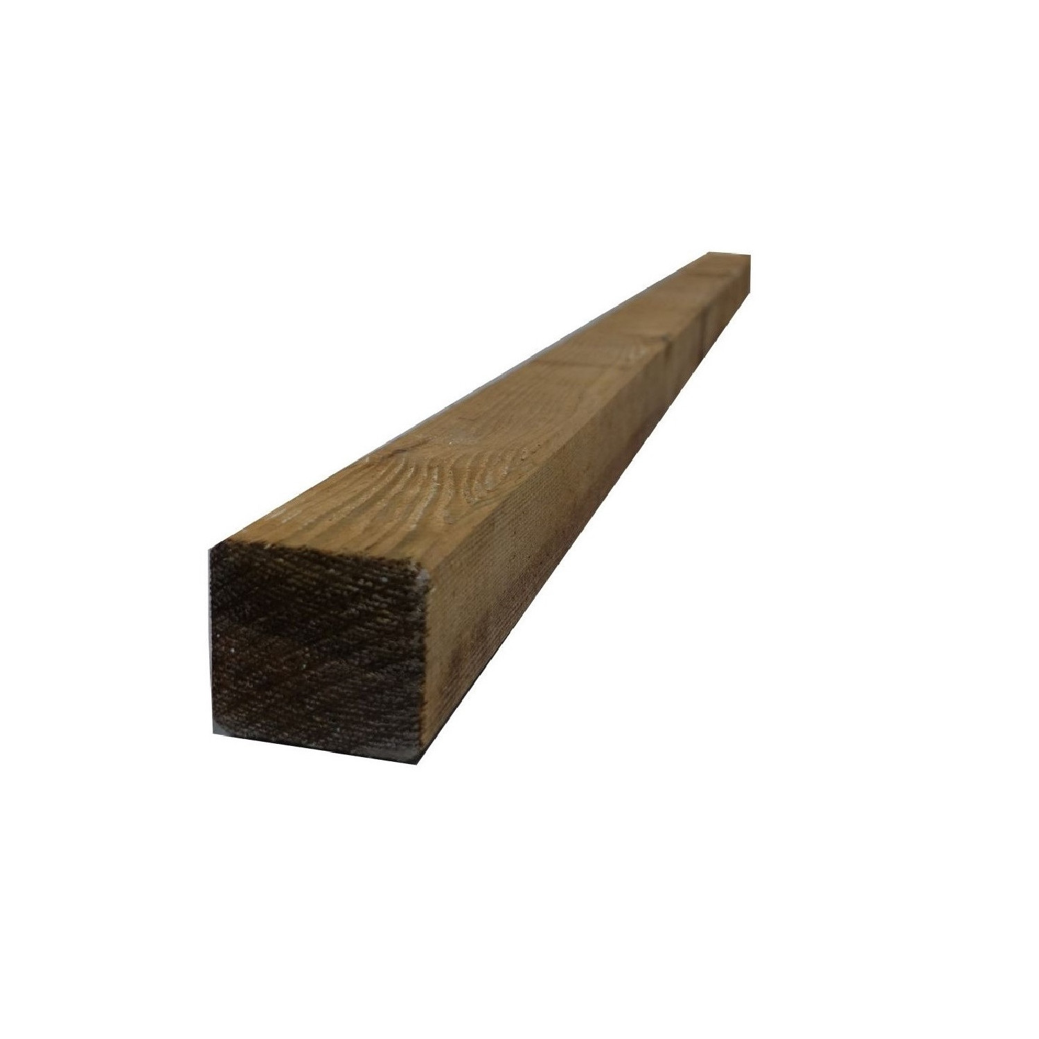 Kantówka strugana brąz 7x7x160 cm