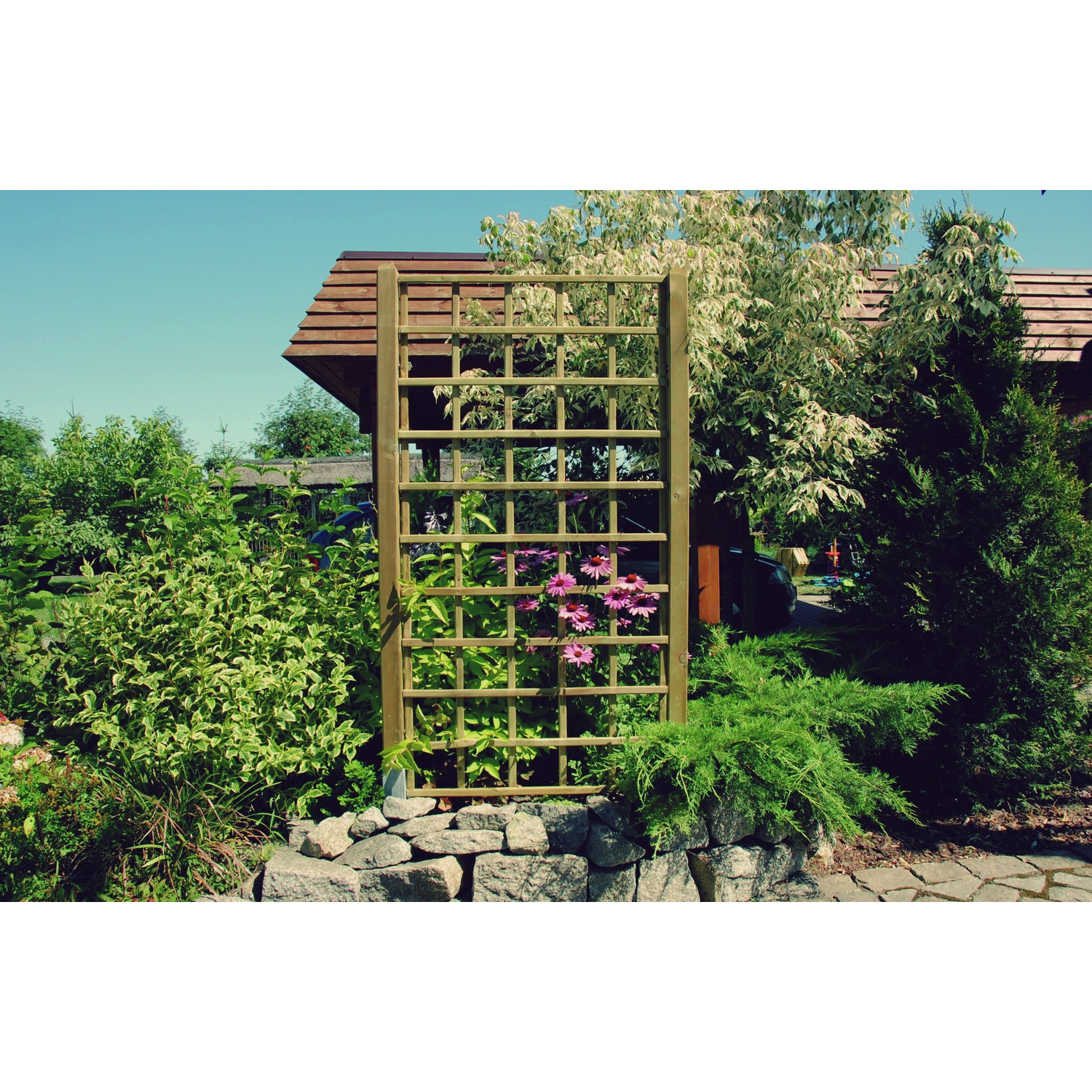 Kratka prosta bez ramy 180x180 cm