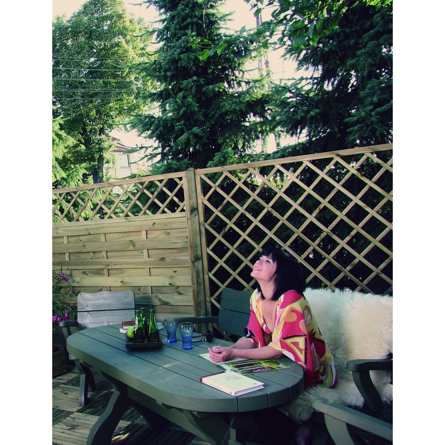 Kratka diagonalna prosta 90x180 cm