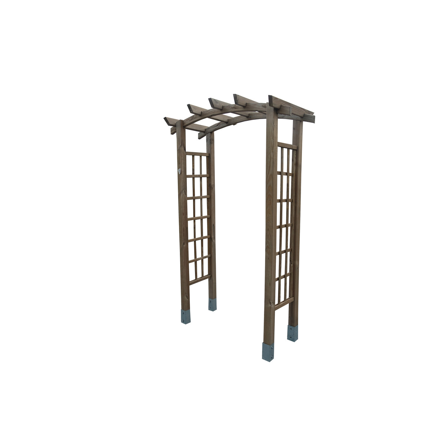 Pergola podwójna łuk