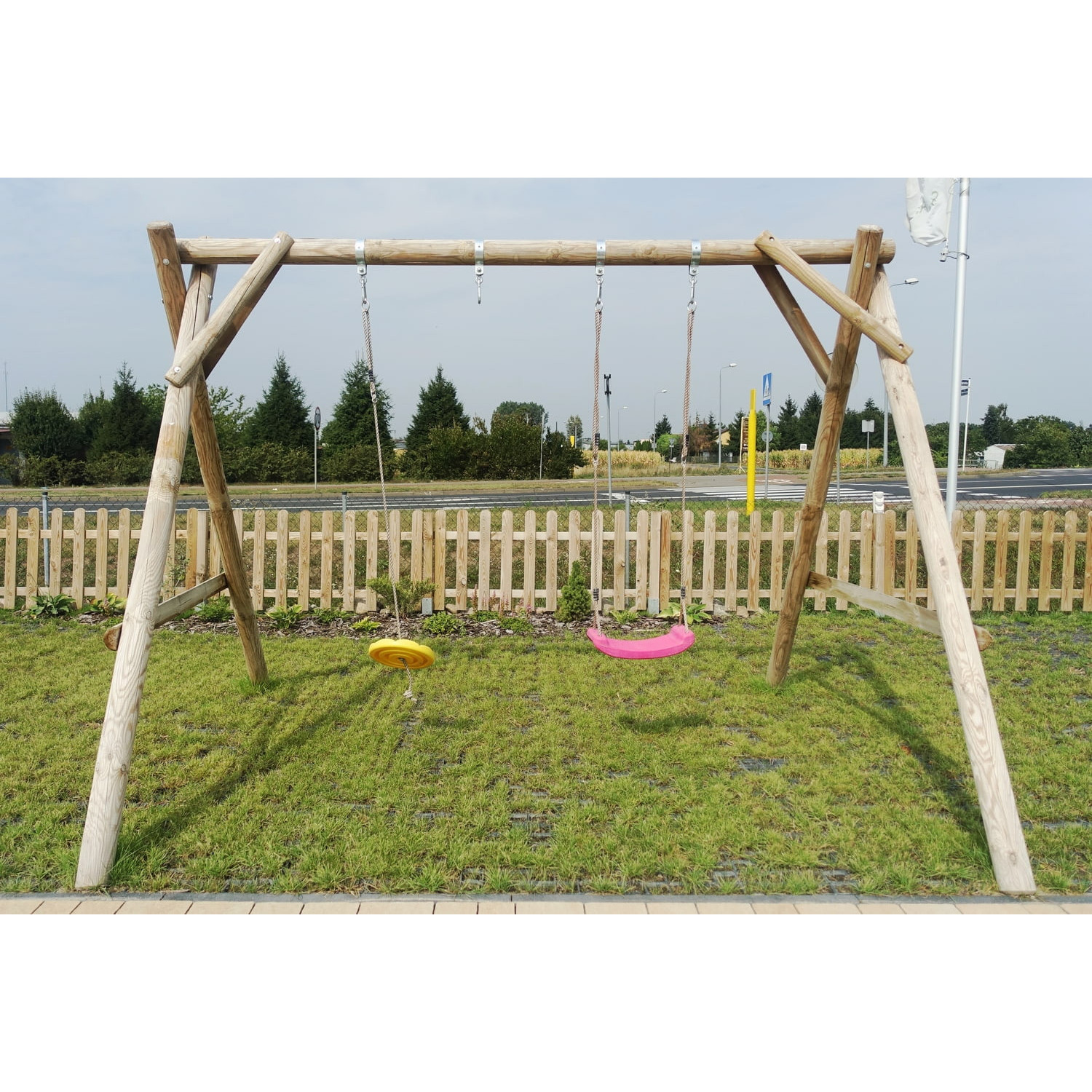 Huśtawka podwójna (300 cm pal)