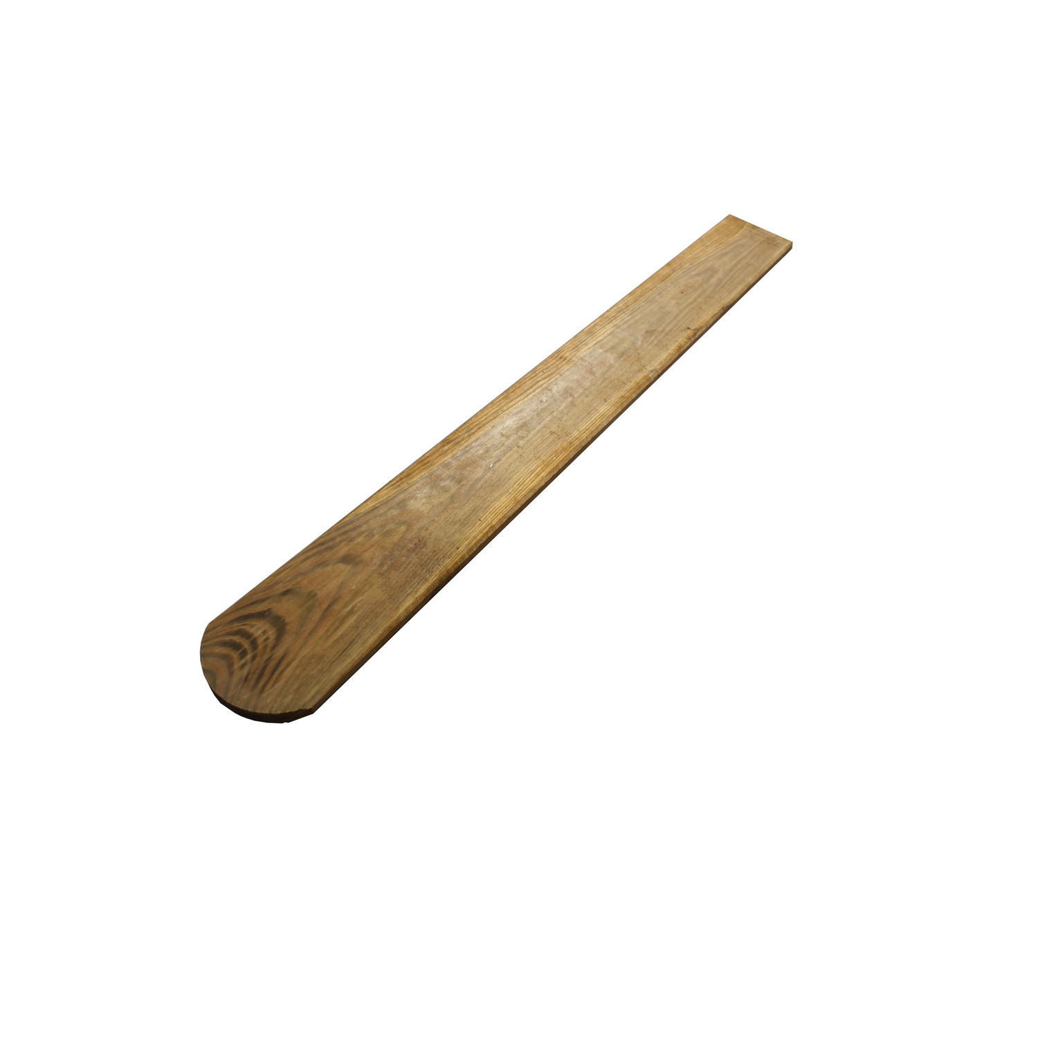 Sztacheta Gładka brąz 1,6x9x60 cm