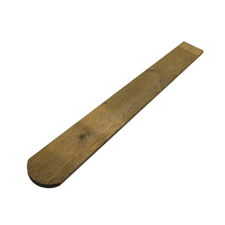 Sztacheta Gładka brąz 1,6x9x60 cm