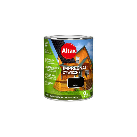 ALTAX Impregnat Żywiczny Heban 0,75 L