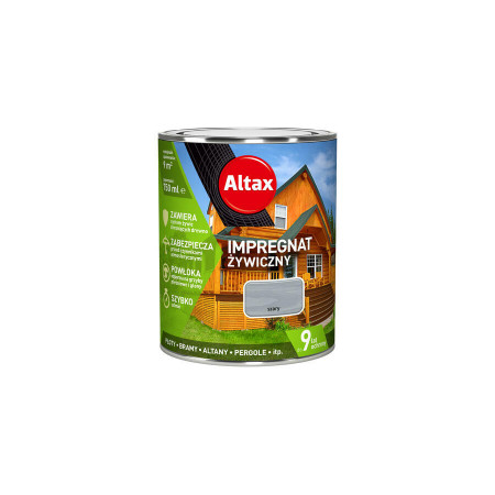 ALTAX Impregnat Żywiczny Szary 0,75 L