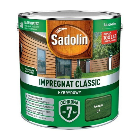 SADOLIN Impregnat Classic Hybrydowy Akacja 2,5 L