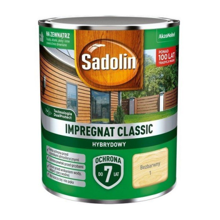 SADOLIN Impregnat Classic Hybrydowy Bezbarwny 0,75 L