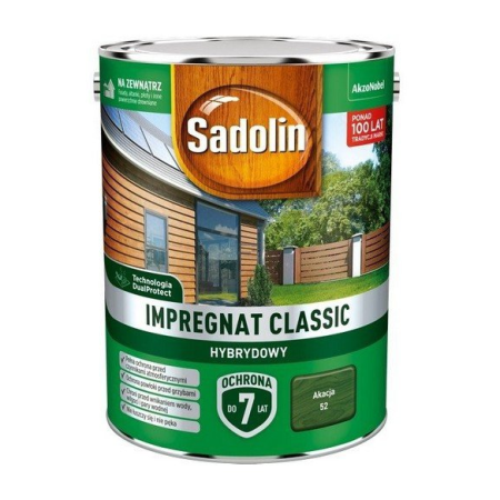 SADOLIN Impregnat Classic Hybrydowy Akacja 4,5 L