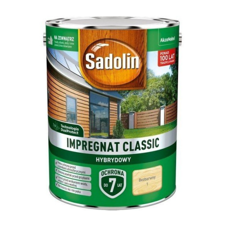 SADOLIN Impregnat Classic Hybrydowy Bezbarwny 4,5 L