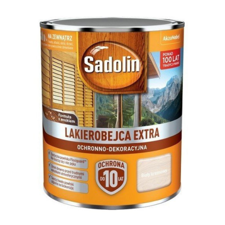 SADOLIN Extra Lakierobejca Biały kremowy 0,75 L