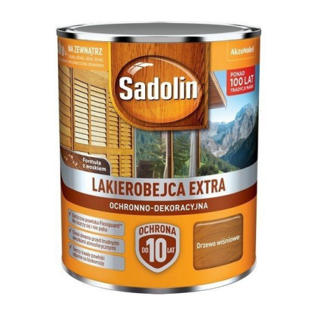 SADOLIN Extra Lakierobejca Drzewo wiśniowe 0,75 L