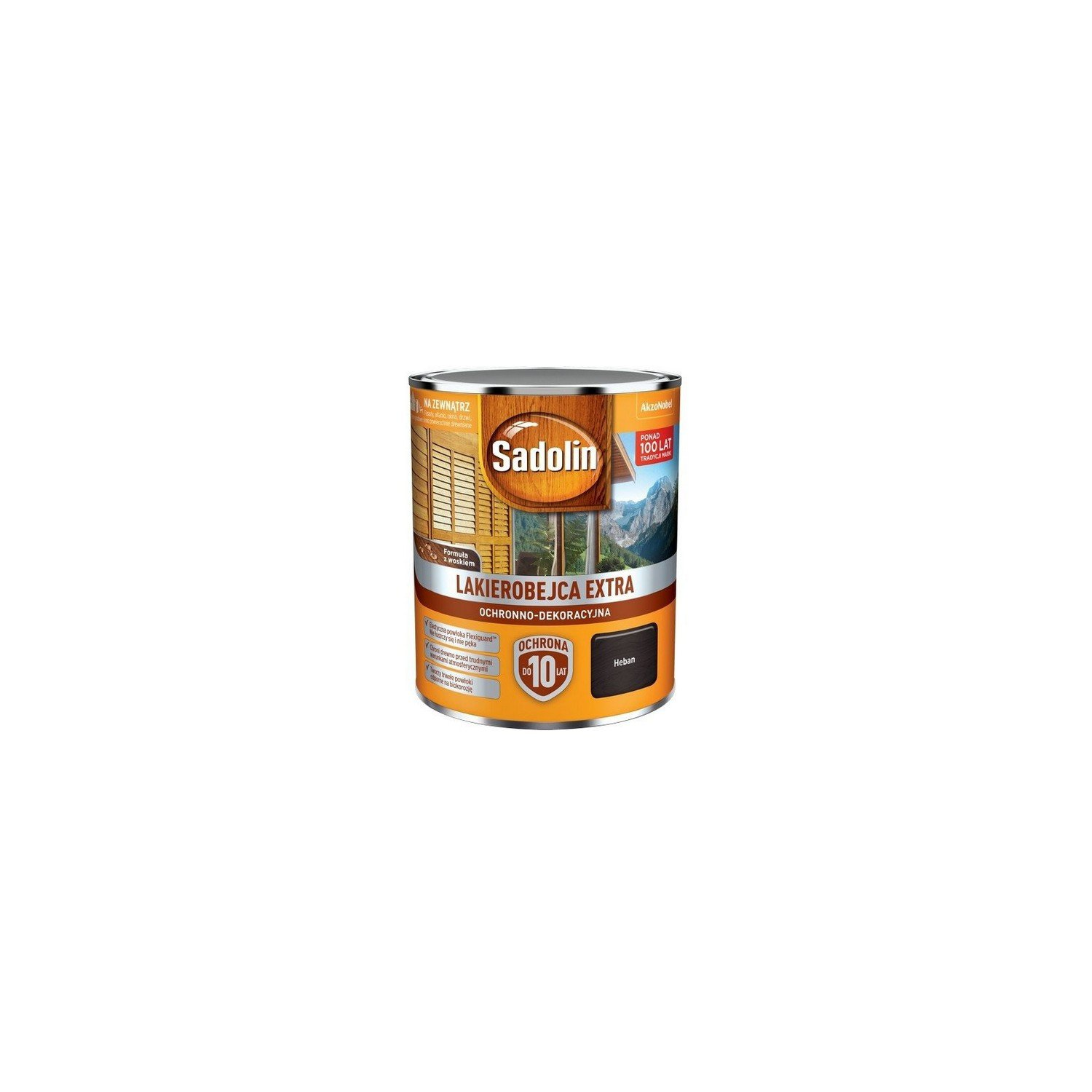 SADOLIN Extra Lakierobejca Heban 0,75 L