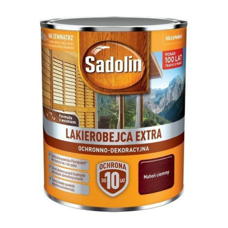 SADOLIN Extra Lakierobejca Mahoń ciemny 0,75 L