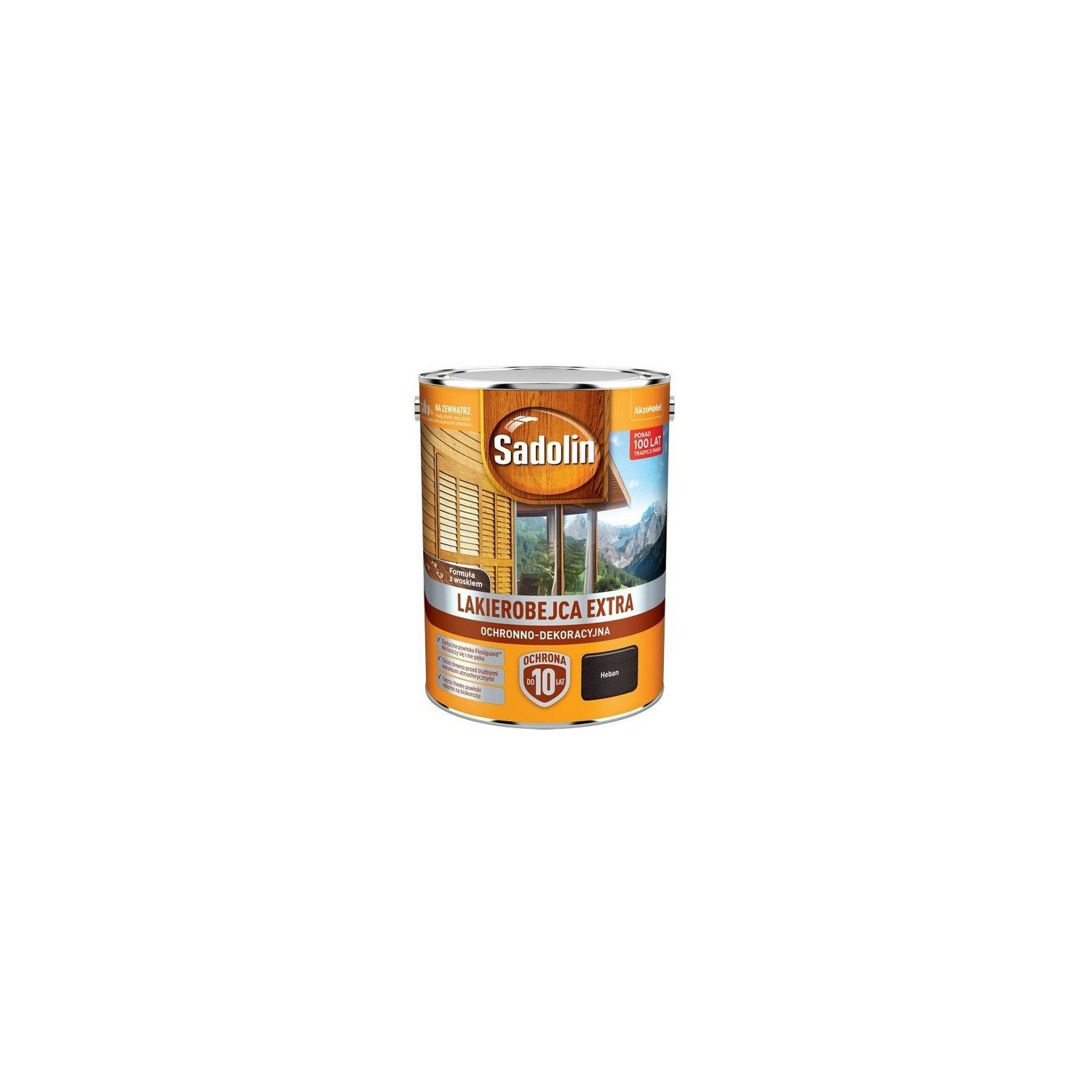 SADOLIN Extra Lakierobejca Heban 2,5 L
