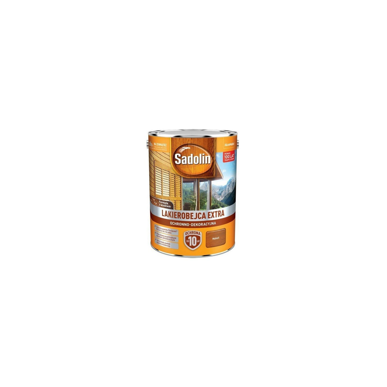SADOLIN Extra Lakierobejca Mahoń 2,5 L