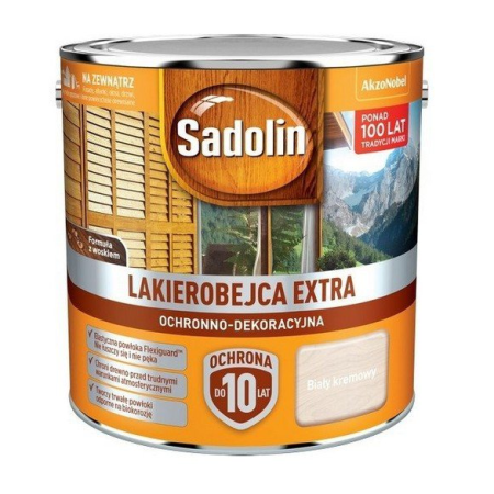 SADOLIN Extra Lakierobejca Biały kremowy 5 L