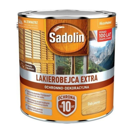 SADOLIN Extra Lakierobejca Dąb jasny 5 L