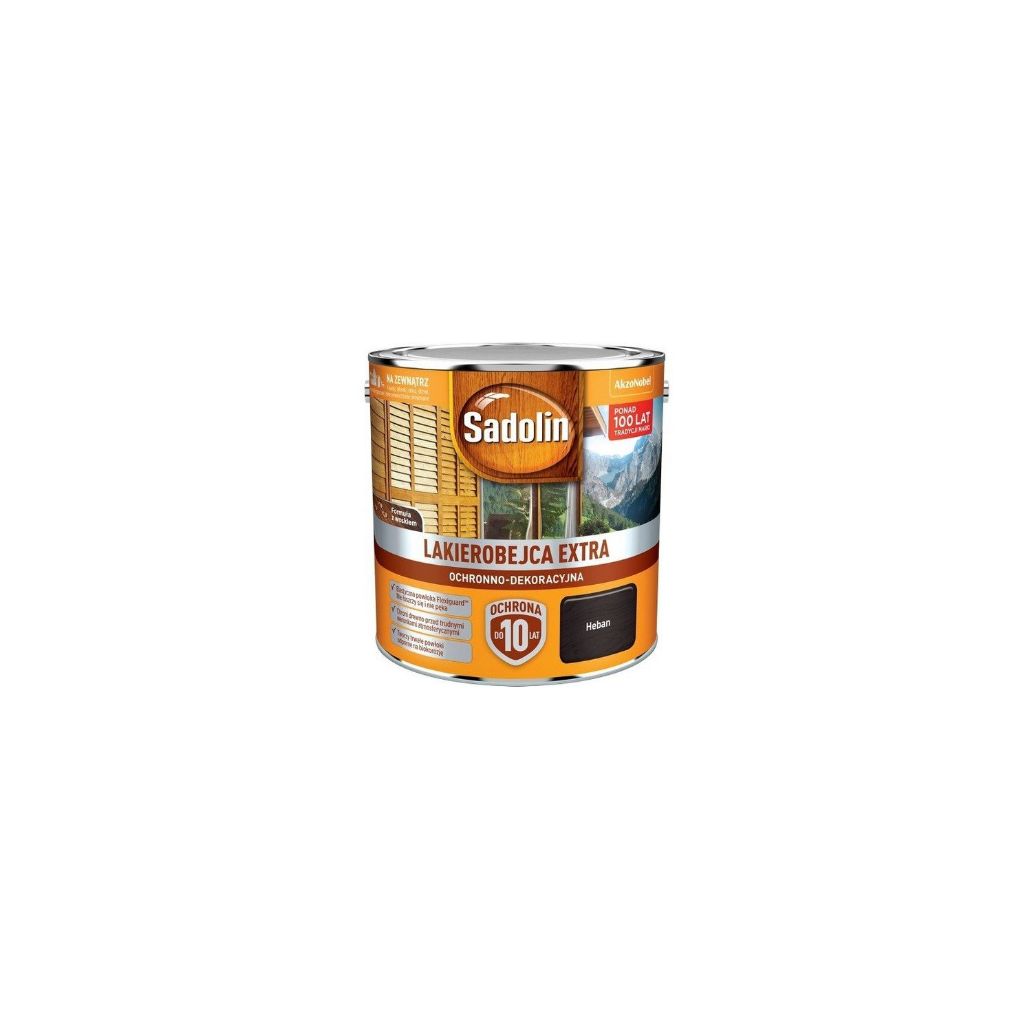 SADOLIN Extra Lakierobejca Heban 5 L