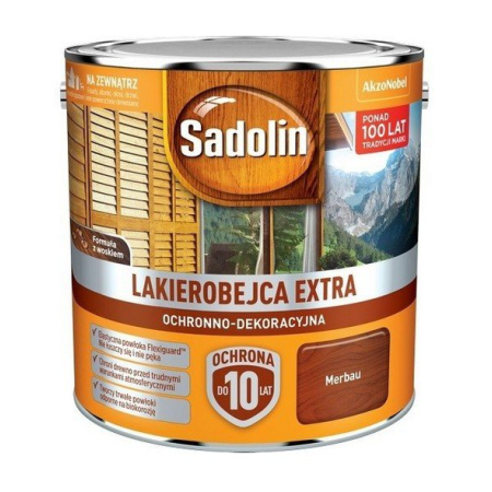 SADOLIN Extra Lakierobejca Merbau 5 L