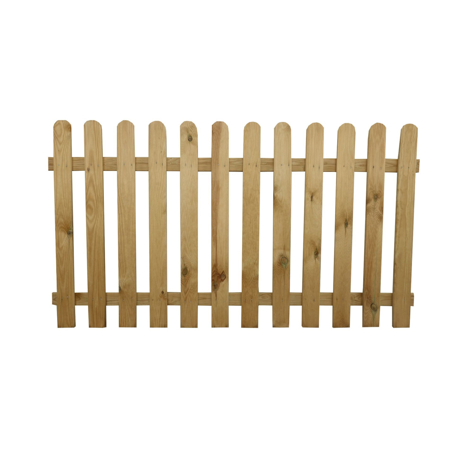 Płot sztachetowy 180/80 cm