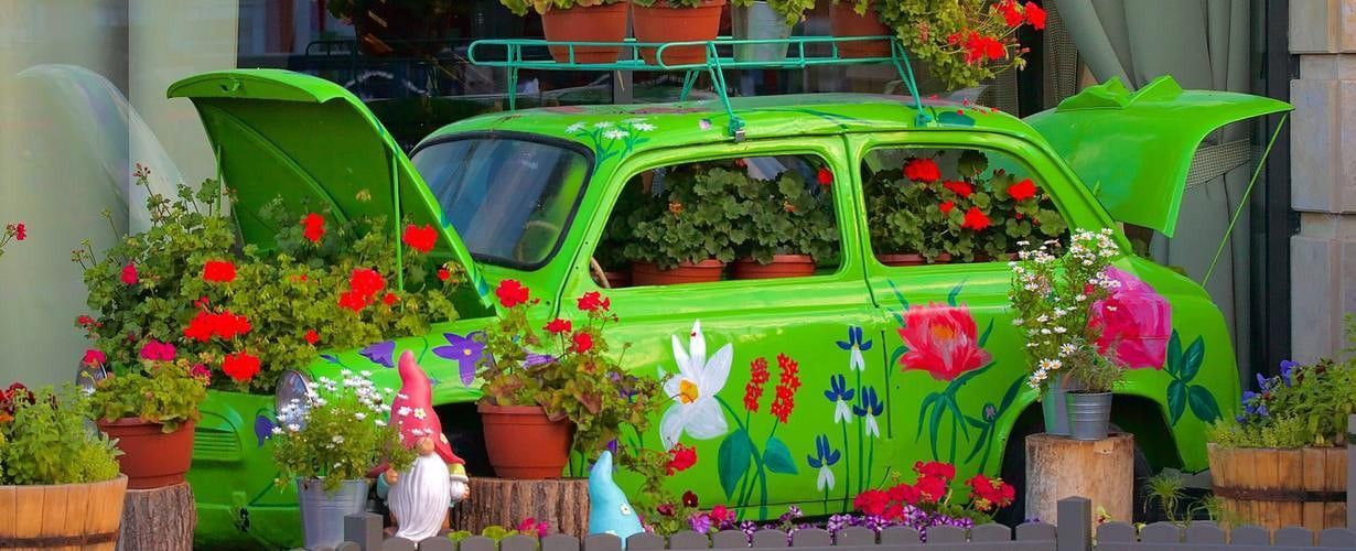 Pomysły na kwietnik w ogrodzie